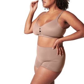 SPANX Ecocare Everyday Shaping Boyshorts Cafe Au Lait XS - Regular