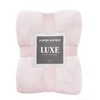 Sleeping Partners Luxe Solid Plush Blanket Twin Blanket-68 X90, Twin,