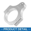 A ABSOPRO Motorcycle CNC Fork Brackets 50mm Steering Damper Clamp