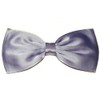 Satin Solid Color Hair Bow Collection (Lavender, Alligator Clip)