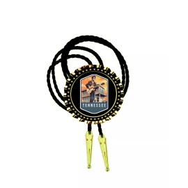 Neckties clothing accessories photo art custom made bolos Tennessee State art Bolo Tie Men's Accessory Neckties Men Wear Gift for Dad