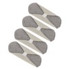 4PCS Washable Feminine Pads Gray Graphene Leakproof Breathable Reusable Sanitary