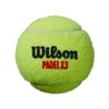 WILSON X3 Padel Ball - Yellow, 3 Ball Can