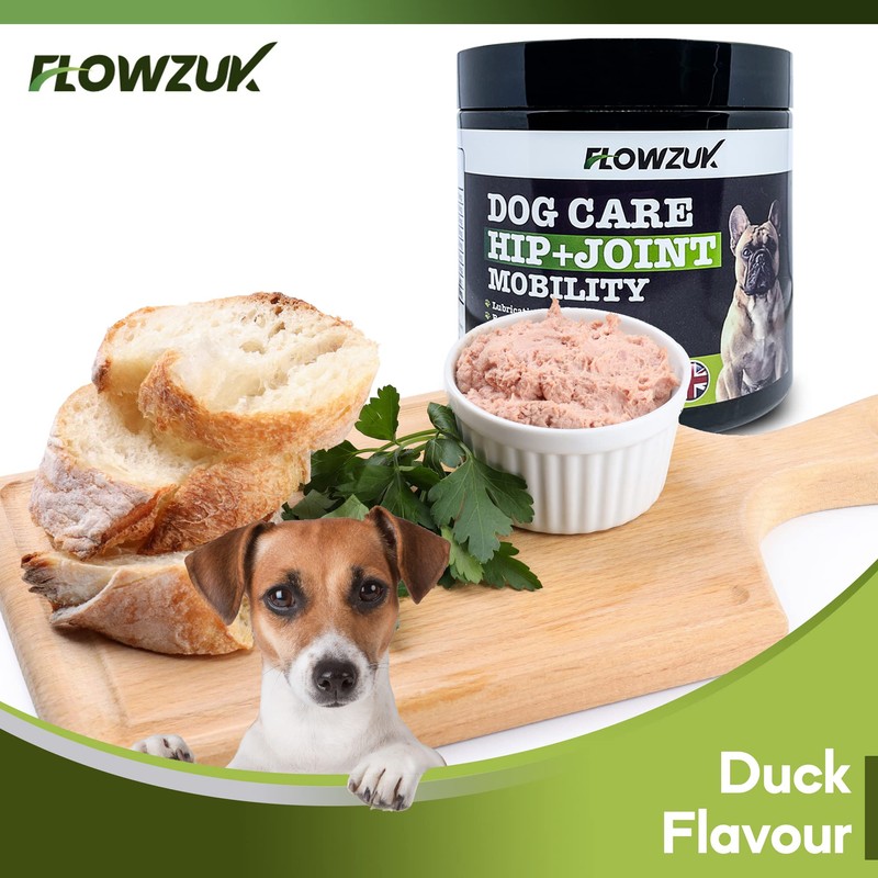 Flowzuk Dog Care Supplement - All-Natural Hip and Joint Supplements