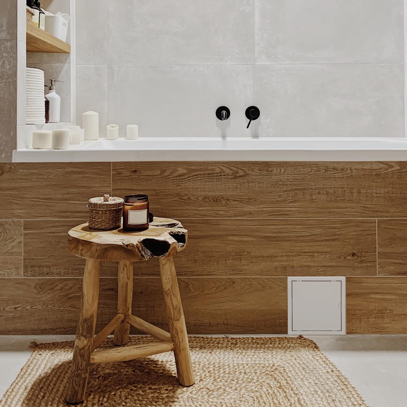 Miratic Inspection Door White ABS Material (15 x 15)