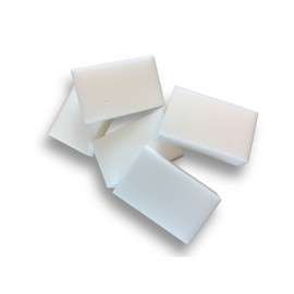 KIBROS Magic Sponge, Melamine, White, Quantité x 1
