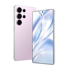 Fine Life Pro Unlock Android Phone, Support 4G LTE FDD: B1/B3/B4/B7, 6.75 Inch Display, 4GRAM+64GROM/TF256GB, 5MP+16MP Dual Cameras, Dual SIM Cards, Metal Frame (11Pink)