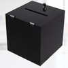 Acrylic Donation Box, 12" X 12" X 12" Ballot Suggestion