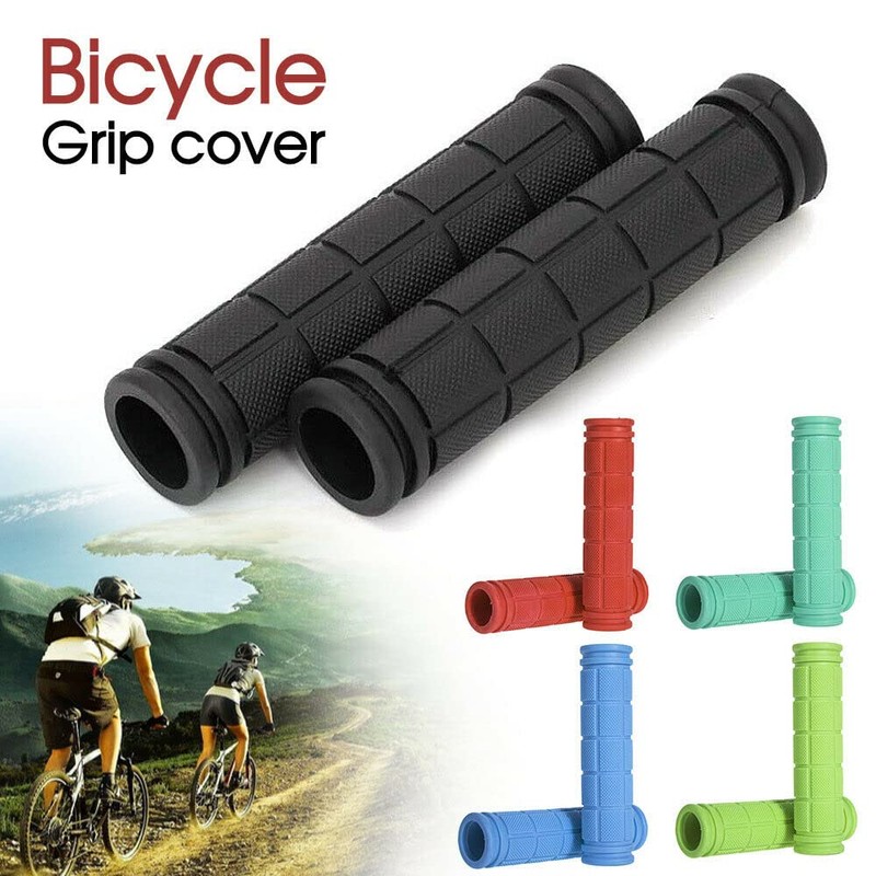 Mountain Cycling Bike Bicycle MTB Handlebar Grips Rubber Anti-slip Handle