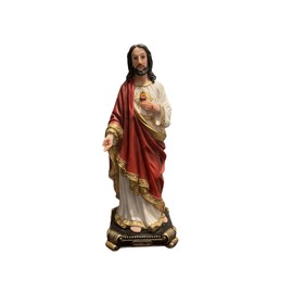 12 Inch Sacred Heart of Jesus Sagrado Corazon de Jesus Statue Figurine Figure