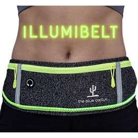 Running Belt LED Fanny Pack LED Waist Belt Rechargeable Running Light Belt Reflective Belt For Walking the Dog, Jogging, Biking, Hiking for a Safety in Morning and Night LED Belt Lighted Running Belt