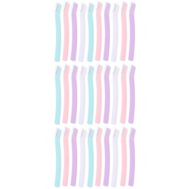 minkissy Sets Stylish Eyebrow Trimming Tool Set Hair Razor Makeup Eyebrow Shaver Lightweight Grooming Kit for Travel Pcs