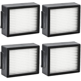 4Pcs Filters Replacement Compatible with iRobot Roomba e & i Series E5, E6, i3, i3+, i4, i4+, i5, i5+, i6, i6+, i7, i7+, i8, i8+ Plus, Robot Vacuums