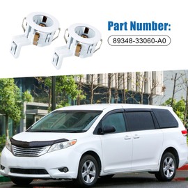 A ABSOPRO Car Rear Bumper Parking Assist Sensor Retainer Holder Bracket NO.89348-33060 for Lexus GX460 2010-2013 (Set of 2)