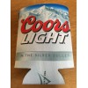 Coors Light Koozie Silver Bullet Rockies Blue Bottle Can -