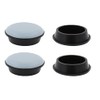 4x EasyMove PTFE Teflon Glider Furniture Castor Cups - 30mm
