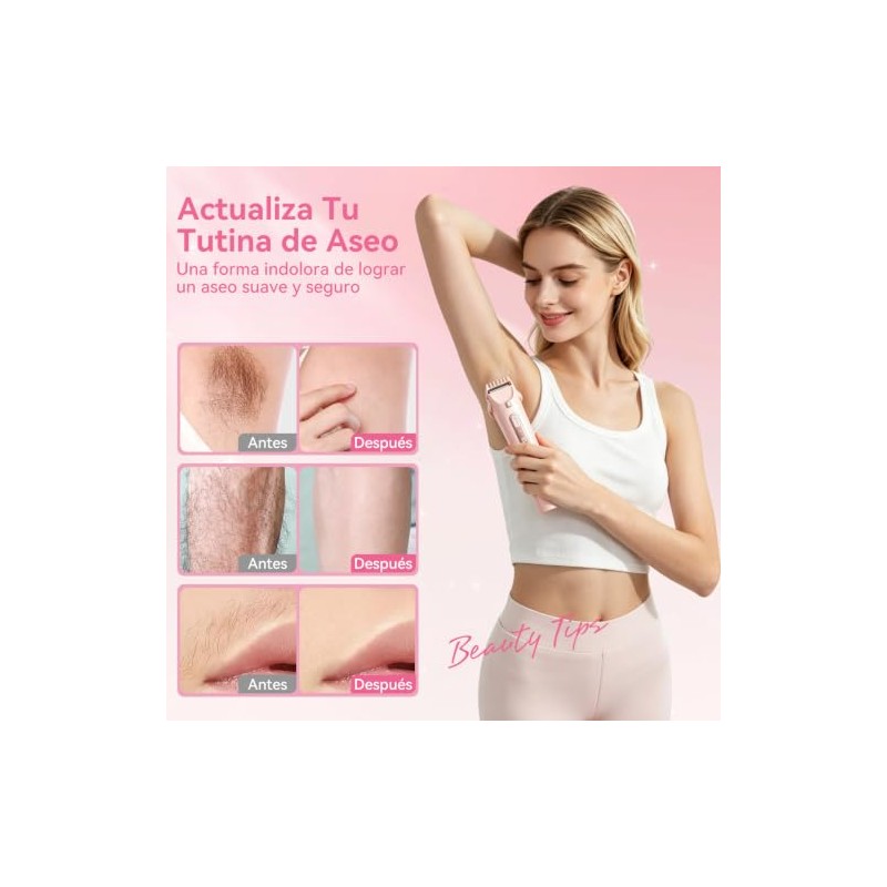 Cieloazul Epilator Depiladora El?ctrica Mujer Iluminaci?n