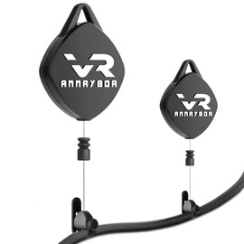 Annrybor VR Cable Management, VR Pulley System Compatible with Quest 3S/3/2/1/Pico/PSVR/PSVR2 for Play Impressively (2)