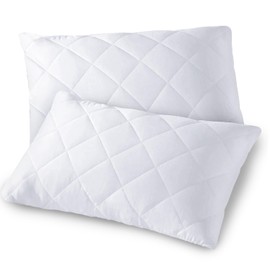GC GAVENO CAVAILIA New Quilted Protector, Cotton, 50% Polyester, White, Pillow (50x75 cm)