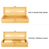 Libreshine 24" Bamboo Paper Roll Dispenser with Sliding Cutter &