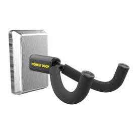 Monkey Loop Wall Prime Chrome Soporte De Pared Para Guitarra