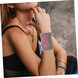 GRIRIW 4Pcs Compressed Sweat Absorbing Wrist Supports Versatile Cycling Wrist Protectors for Sports Fitness for Weightlifting Running and Basketball Random Color