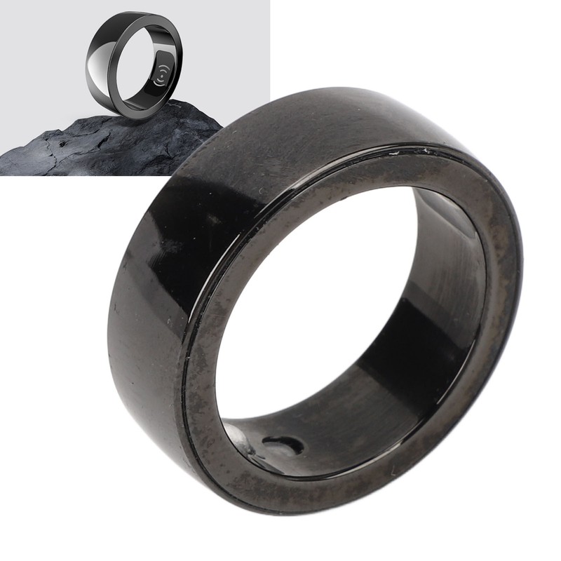 Smart Fitness Tracker Ring IP68 Waterproof Bluetooth Pedometer Smart Ring