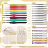 Aeeque Crochet Set for Beginners with Ergonomic Crochet Hook, Crochet