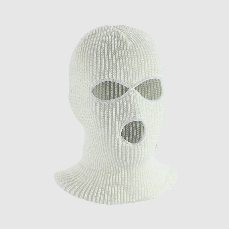 Car Headrest Cover for Interior Decor – 3-Hole Plush Mask-Style