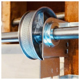 HardwareX Supply Garage Door Cable Drum, One Pair (Left and Right) (Up to 8' Height Door)