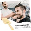 Mikinona Retro Hairdressing Comb Flat Top Wide Tooth Combs Barber
