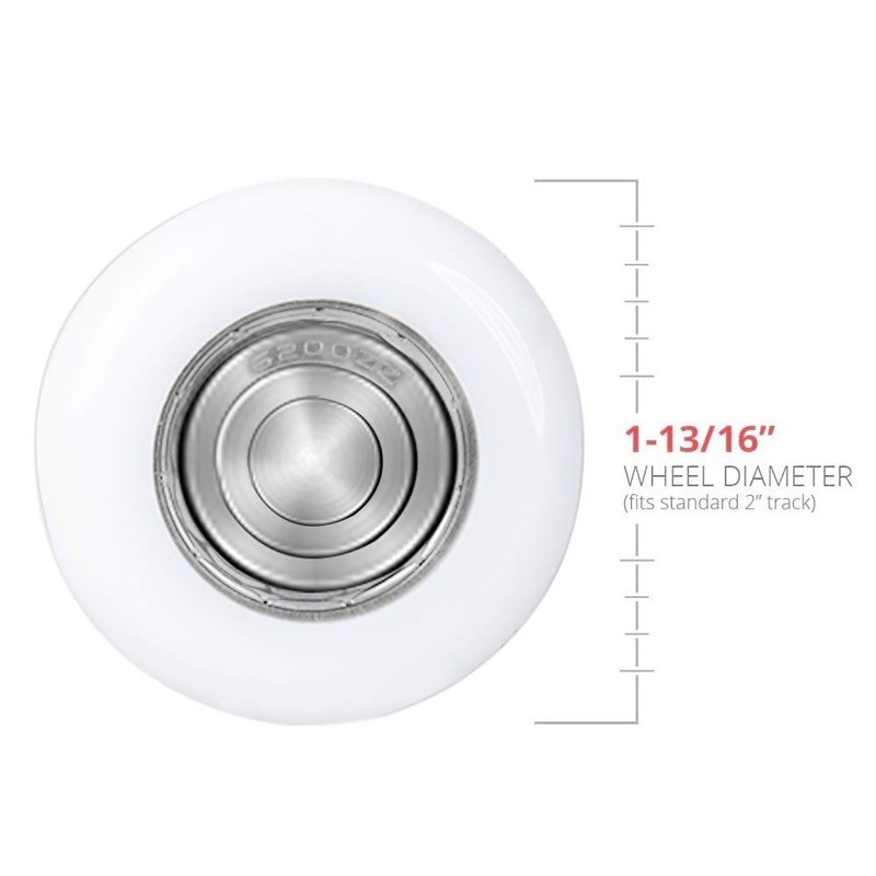 Durable & Quite 2" Sealed 6200ZZ Bearing Nylon Garage Door