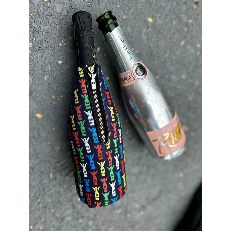 Bomber Champagne Wine Bottle Insulator High Quality, Thick 4mm Neoprene