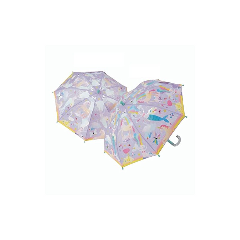 Floss & Rock 43P6399 Fantasy Color Changing Kids Umbrella, 25.98-inch