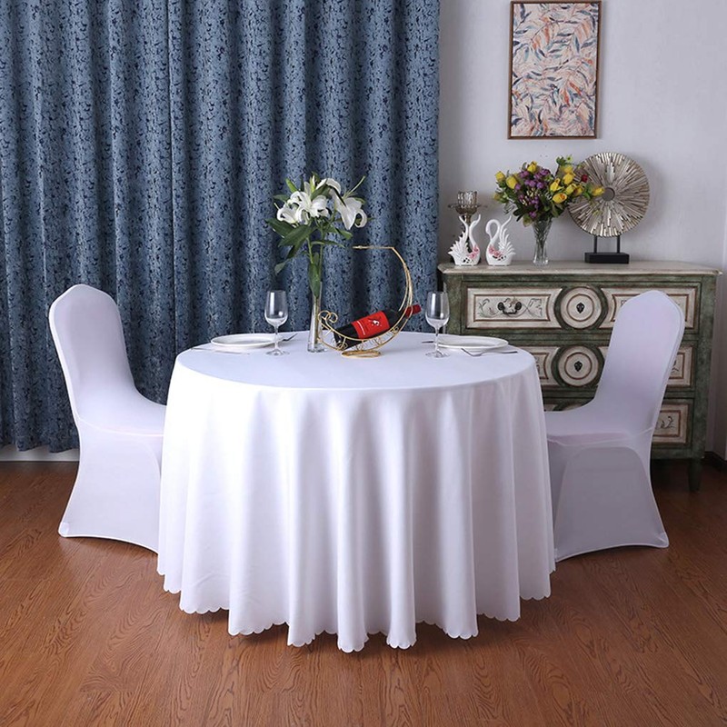 CIEEIN CIEHT Polyester Tablecloths Table cloth Tablecover Table Covers Round