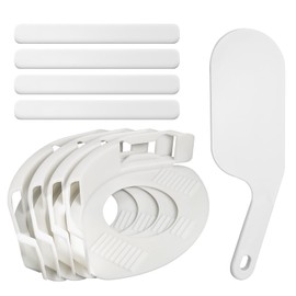 Bed Sheet Holders with Locking Elastic Straps, Bedsheet Corner Tightener Clips & Sheet Tucker Tool Fits Thin Thick Mattresses, Secure Lock Keeps Sheets Tight, Wrinkle-Free, Easy Installation (4 Pack)