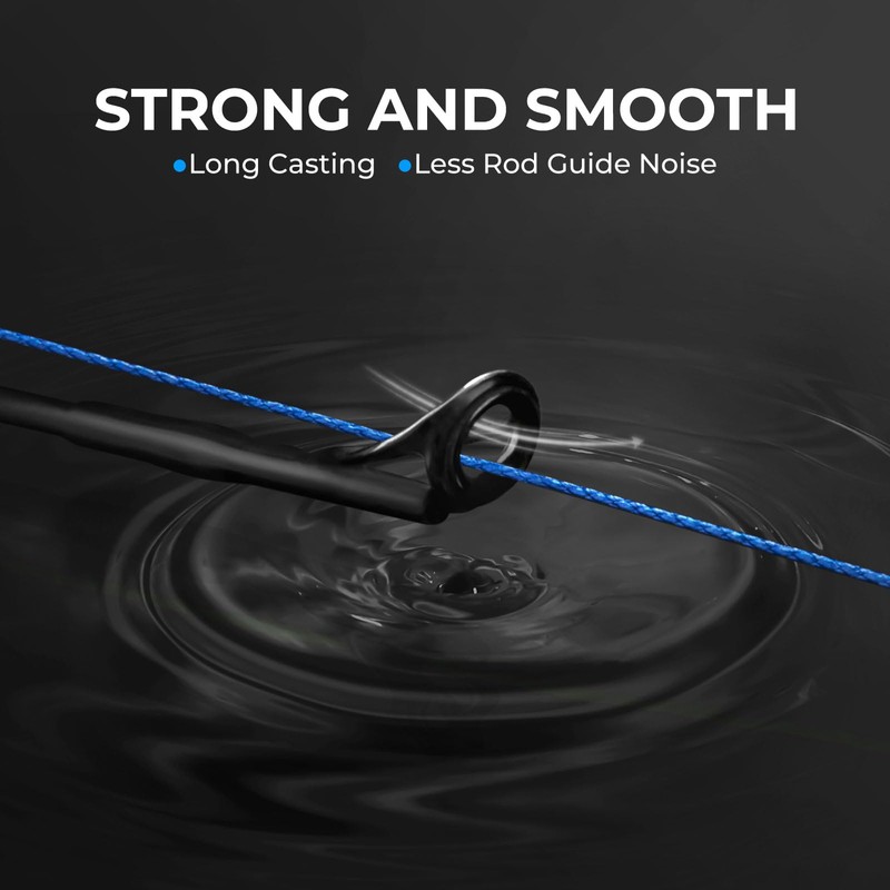 KastKing Superpower ColorShield Braided Fishing Line, Blue, 20LB, 150Yards