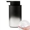 Gradient Frosted Glass Foaming Hand Soap Dispenser, 11.6 Oz