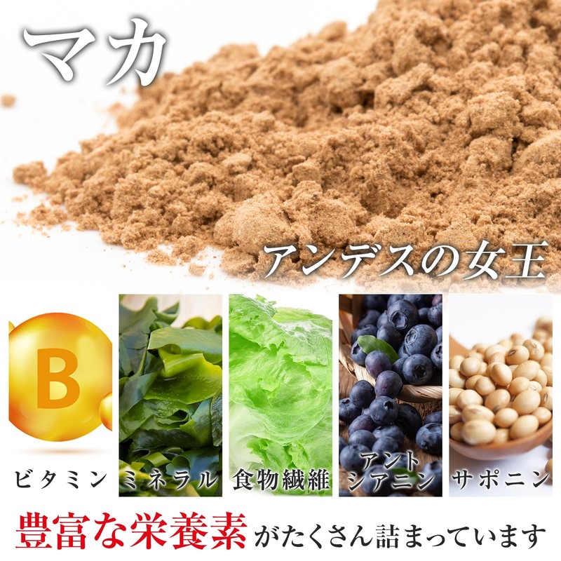 CANGAIA 鉄 亜鉛 マカ 黒酢 サプリ 牡蠣サプリ 120粒 30日分