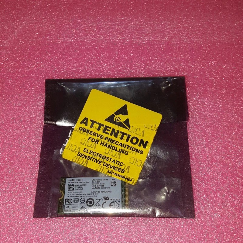 Lite-On CV1-SB64-11 64GB M.2 Solid State Drive 40MM L