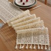 Retro Crochet Lace Table Runner Tablecloth Lace Line 24x200 10ea