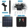 60LED 6M/20FT Solar Lights Outdoor Garden - 8 Modes &