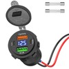 Qidoe 66W 12V USB Outlet, 4 Port Dual PD &