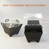 ONLYFIRE OUTDOOR LIVING 2 IN 1 BBQ Charcoal Grill &