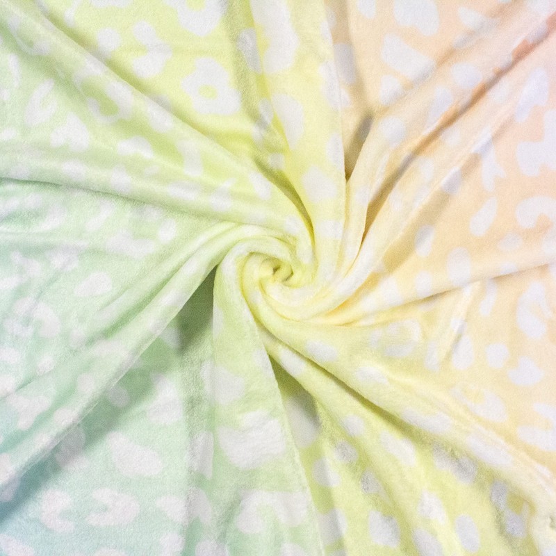 College Covers Everything Comfy Leopard Print Decorative Baby Throw Blanket,