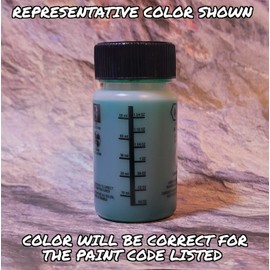BASF Touch Up Paint for Jeep vehicles with paint code PFQ, F8 Green.