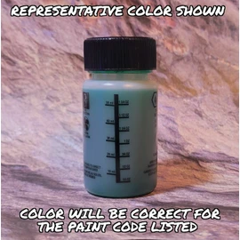 BASF Touch Up Paint for Jeep vehicles with paint code PFQ, F8 Green.
