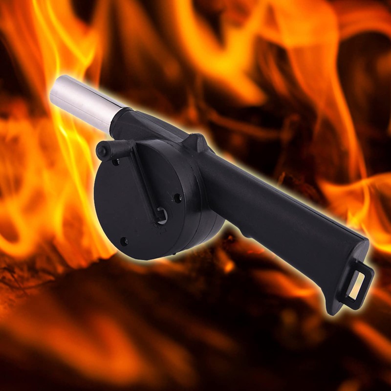 Manual BBQ Blower | Portable Hand Crank BBQ Air Blower,Manual