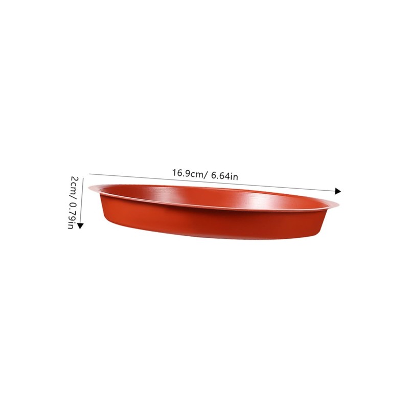 Kisangel 10pcs Round Plant Saucer Drip Trays for Potted Plants