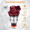 AISHAN 6PCS Fuel Injectors 1 Hole Compatible with Mercury Mariner